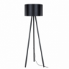 Lampada da terra Piko MDL5134 tessuto nero moderna elegante