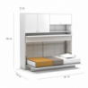 Mobile multiuso Nitro con letto a scomparsa e scrivania estraibile
