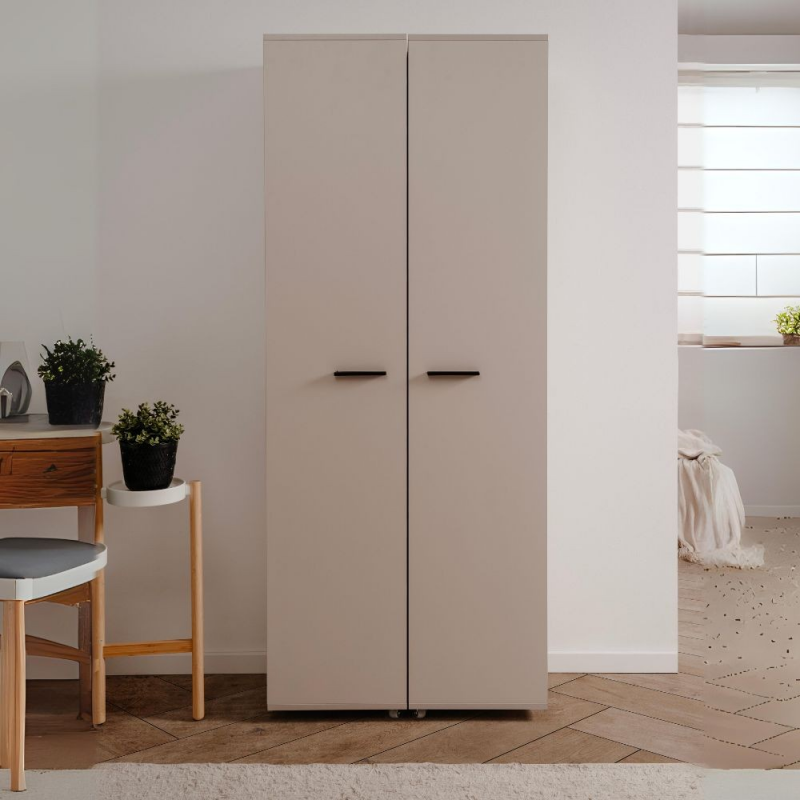 Scarpiera Lugo 02A 2 ante 5 scomparti cashmere salvaspazio