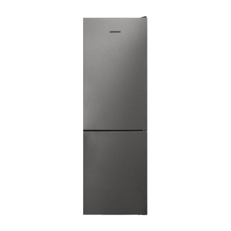 Frigorifero combinato Daewoo CKM0383EPNA0 inox classe E