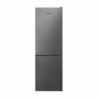 Frigorifero combinato Daewoo CKM0383EPNA0 inox classe E