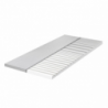 Topper relax in memory massaggiante 120x190cm