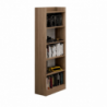 Libreria 64x29x180H Alessia noce naturale