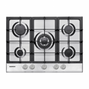 Piano cottura Daewoo H7G51M2IT 5 zone gas 70 cm inox