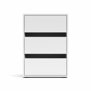 Zoom Cassettiera Smart ST2 con 3 cassetti in colore bianco