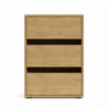 Cassettiera Smart ST2 con 3 cassetti in colore rovere