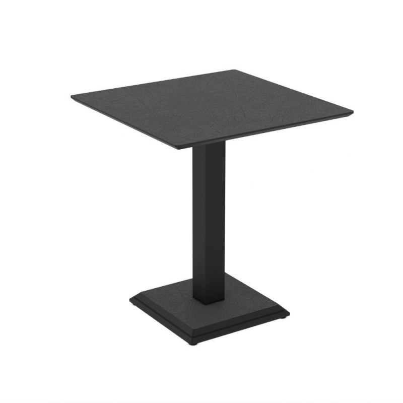 Tavolo quadrato Carvel ossido 68x68x75 cm fisso moderno