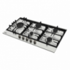 Piano cottura Samet Nettuno a gas 5 fuochi 90 cm acciaio inox