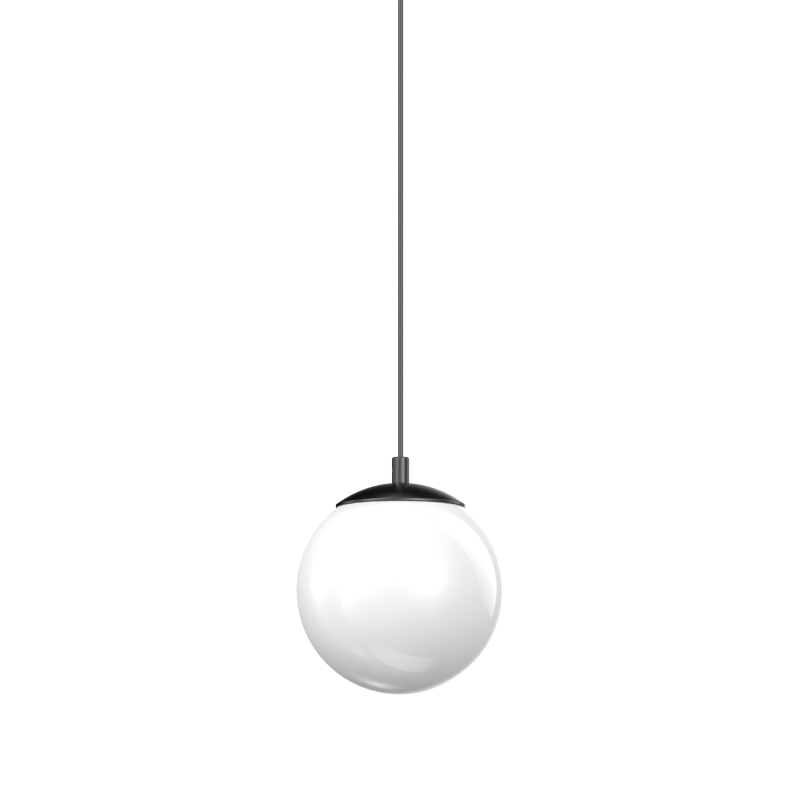 Sistema lineare Ego Pendant Ball 10W 3000K nero Ideal Lux