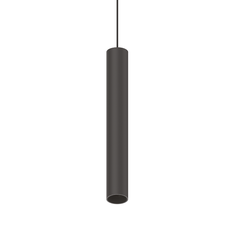 Sistema lineare Ego Pendant Tube 12W 3000K nero Ideal Lux