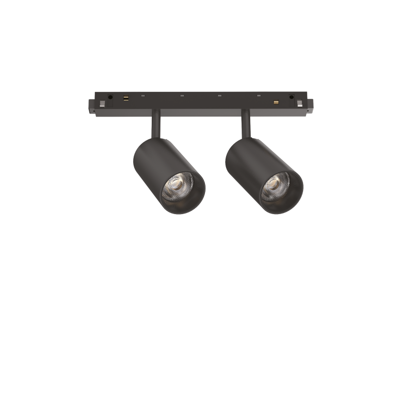 Sistema lineare Ego Track Double 16W 3000K DALI nero Ideal Lux
