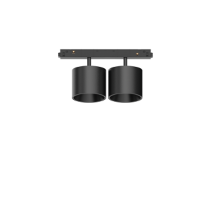 Sistema lineare Ego Track Double Big 20W 3000K nero Ideal Lux