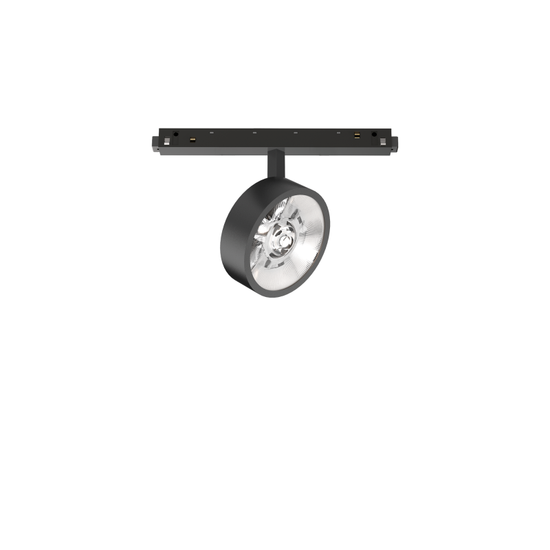 Sistema lineare Ego Track Flat Single 9W 3000K nero Ideal Lux