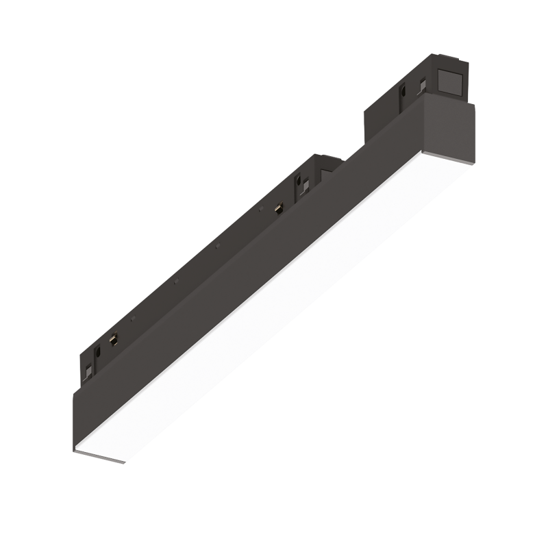 Sistema Lineare Ego Wide 0.7W 3000K DALI Nero Ideal Lux