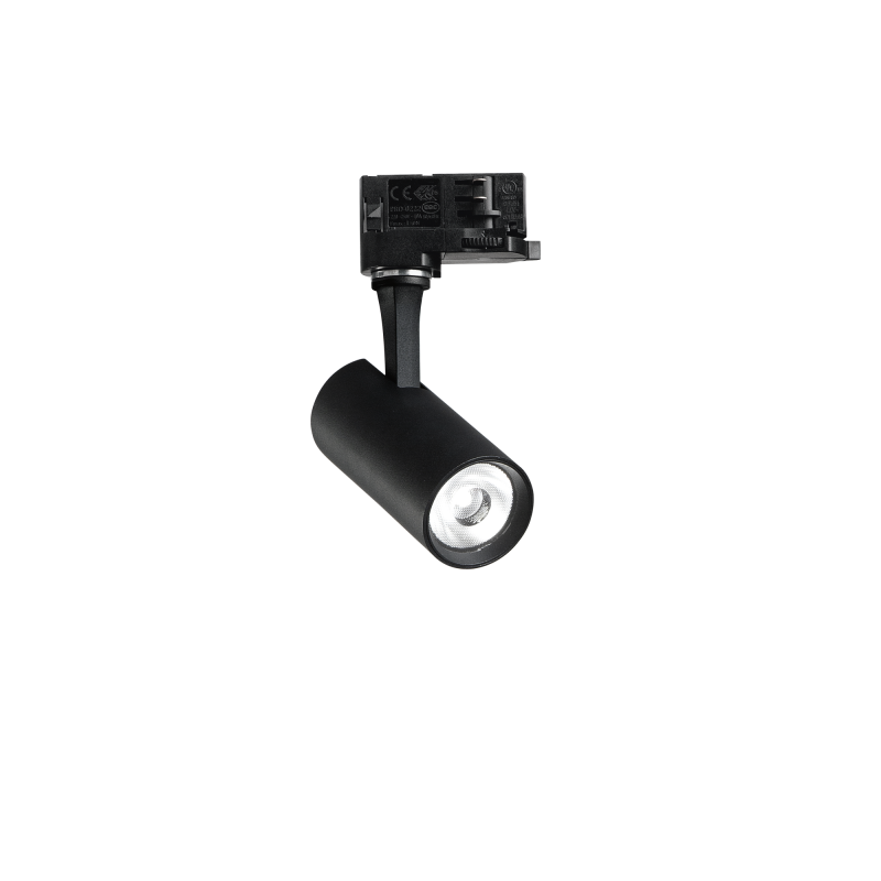 Tracklights Fox 8W CRI80 4000K On/Off BK Ideal Lux