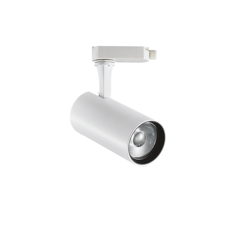 Tracklights Fox 15W CRI90 4000K On/Off WH Ideal Lux