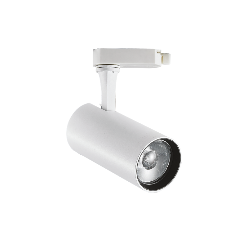 Tracklights Fox 25W CRI80 4000K On/Off WH Ideal Lux