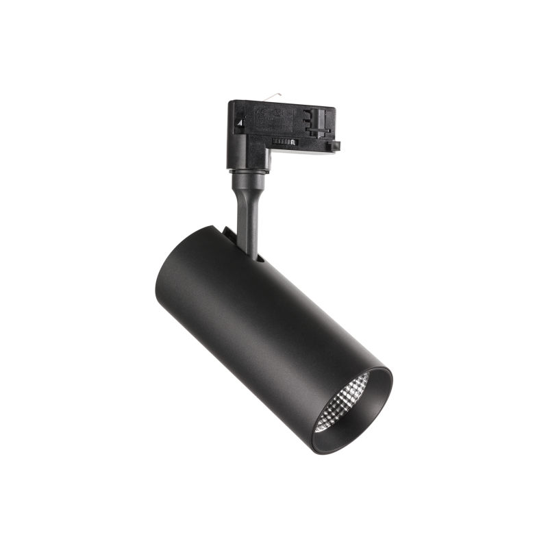 Tracklight Smile 20W CRI80 24° 4000K nero Ideal Lux