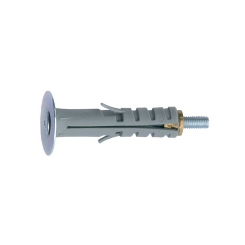 Tassello in nylon Ø9 TNA-9 con vite M4 Made in Italy robusto