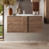 Mobile bagno sospeso Jupiter100 rovere mercure moderno