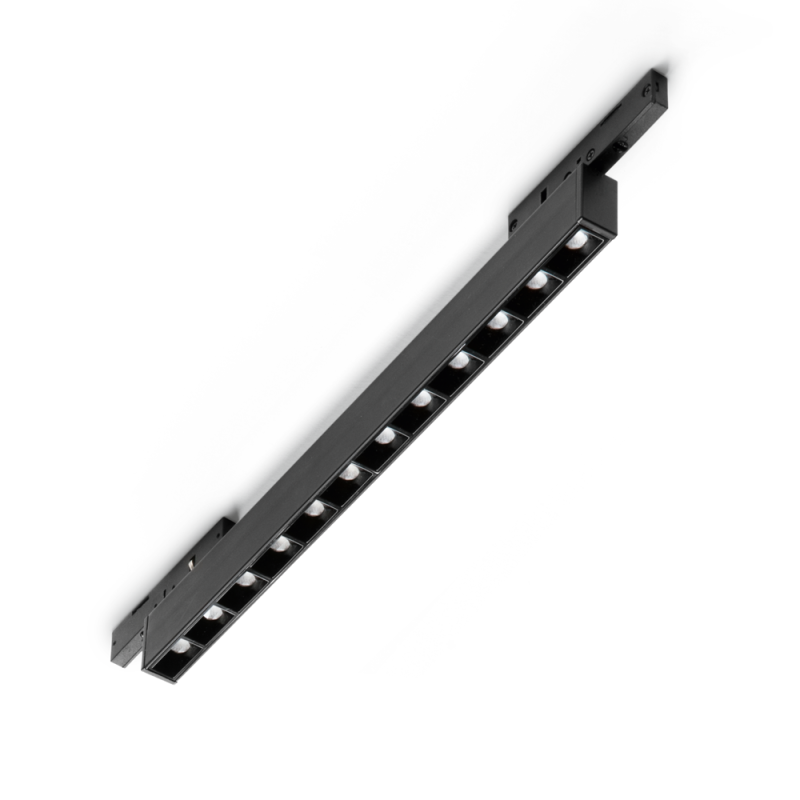 Sistema lineare Deva Accent 10W BK Ideal Lux illuminazione LED