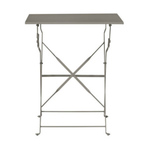 Zoom Tavolo Bistro' 50X70 In Ferro Tortora Moia