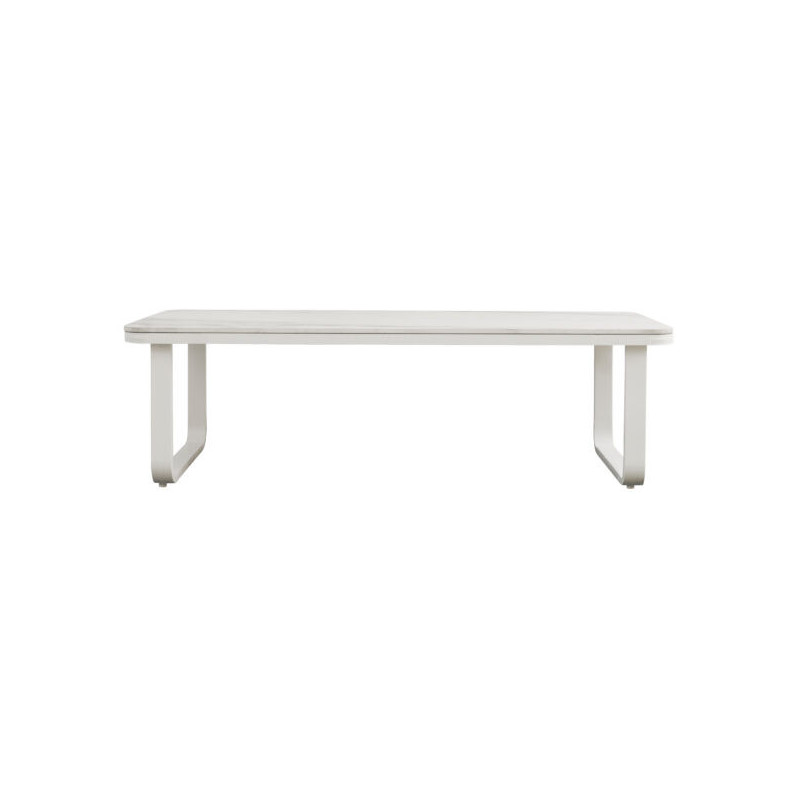 Salotto Antibes alluminio bianco Moia elegante e resistente