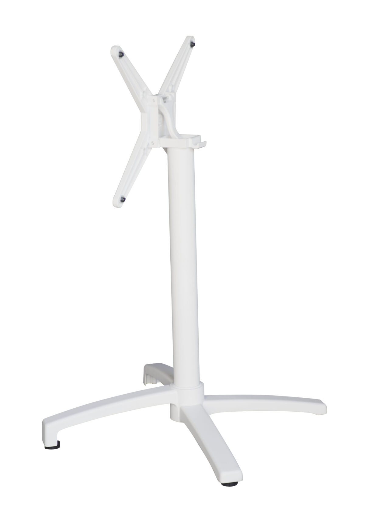 Basamento pieghevole in alluminio bianca Moia pratico e leggero