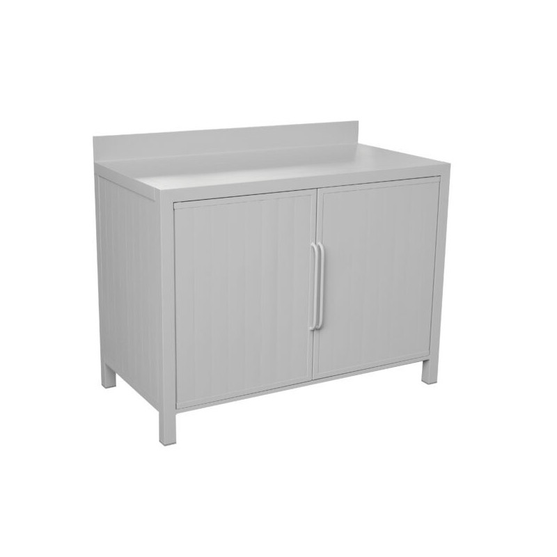 Modulo cucina ad ante 120x60 cm grigio creta Moia da esterno