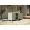 Modulo cucina ad ante 120x60 cm grigio creta Moia da esterno