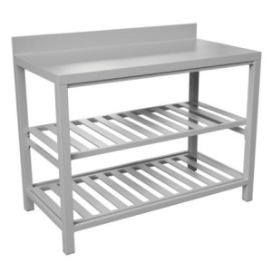 Modulo cucina a ripiani aperti 120x60 cm grigio creta Moia