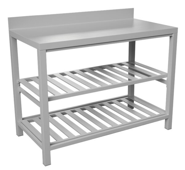 Modulo cucina a ripiani aperti 120x60 cm grigio creta Moia