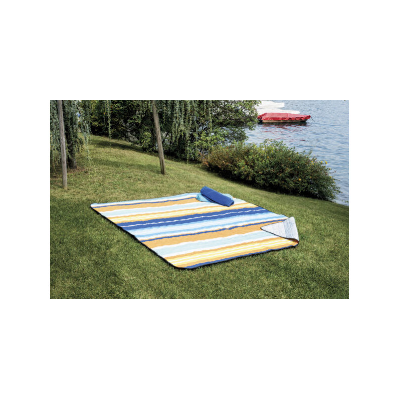 Set di 9 stuoie in poliestere imbottito Moia tappeto outdoor