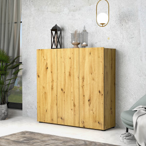 Scarpiera bassa a 3 ante Mister Artisan salvaspazio moderna