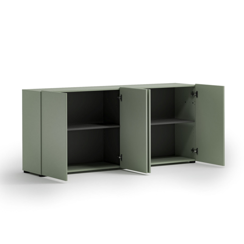Sideboard MISTER VERDE SALVIA 4 ante | KItaly | Levante Shop