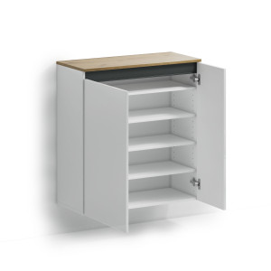 Zoom Scarpiera sospesa a 2 Ante ZIPPO made in Italy