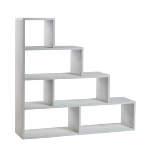 Libreria a Scala L144 Kit Ossido Bianco Sarmog – Moderna e Capiente