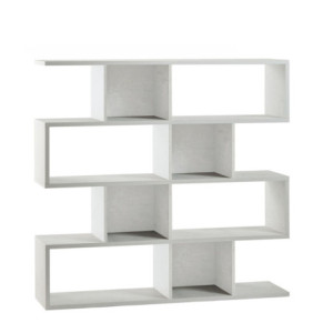 Libreria Modulare H150 L150 Kit Ossido Bianco Sarmog – Moderna e Capiente