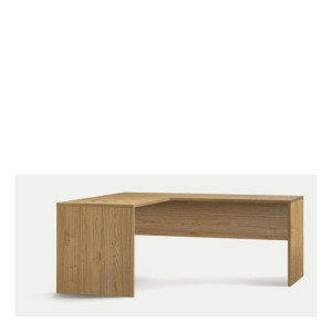 Scrivania Angolare SX L180 Kit Noce Stelvio Sarmog – Scrivania Angolare Ampia