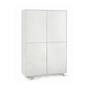 Mobile 4 Ante Kit Ossido Bianco Sarmog – Armadio Moderno Capiente