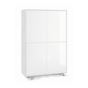 Mobile 4 Ante Kit Ossido Bianco Sarmog – Armadio Moderno Capiente