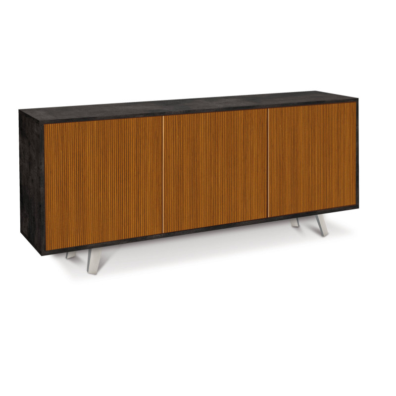 Mobile 3 Ante Kit Ossido Nero Sarmog – Madia Moderna Capiente