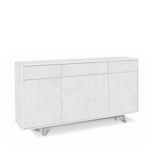 Mobile 3 Ante 3 Cassetti Kit Ossido Bianco Sarmog Moderno