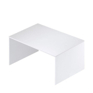 Scrivania 120cm bianco fiammato Sarmog moderna e compatta