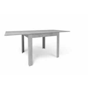 Zoom Tavolo Pieghevole 90+90 Cemento cm 90x90x75h - Sarmog