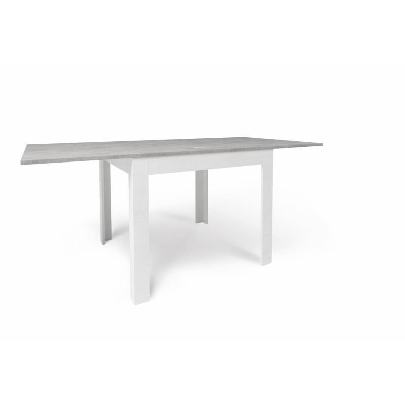 Tavolo pieghevole 90x90 cemento Sarmog 90x90x75 salvaspazio