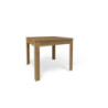 Tavolo pieghevole 90x90 noce Stelvio Sarmog 90x90x75 moderno