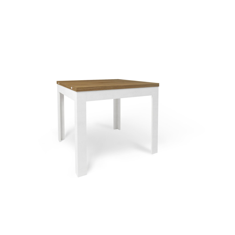 Tavolo pieghevole 90x90 noce Stelvio Sarmog 90x90x75 moderno