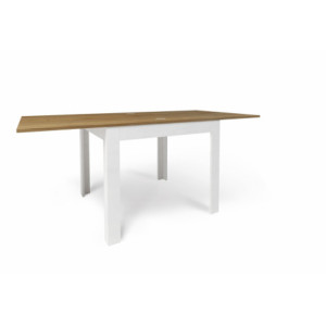 Zoom Tavolo Pieghevole 90+90 Noce Stelvio cm 90x90x75h - Sarmog