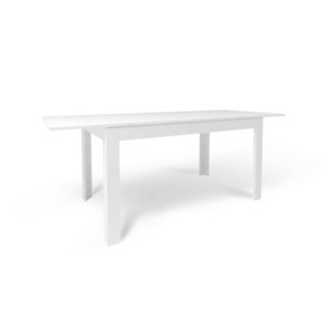 Zoom Tavolo Allungabile 140+60 Ossido Bianco cm 80x140x75h - Sarmog